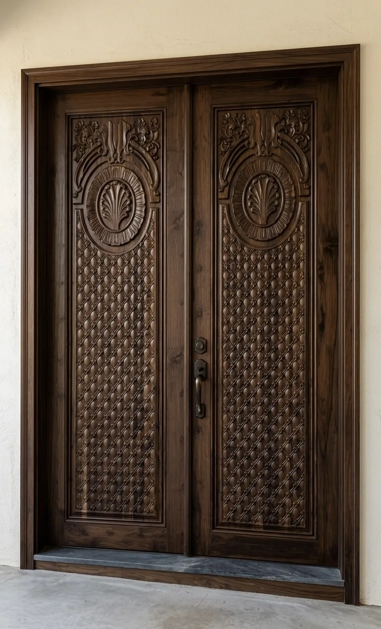 Finished custom door from Arya Timber