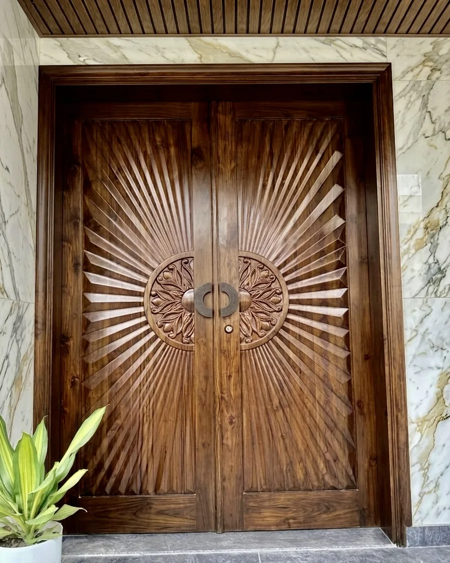 Custom double door for architect and builder projects