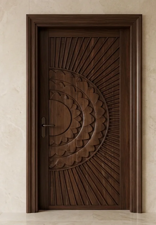 Arya Timber CNC engraved door design 15