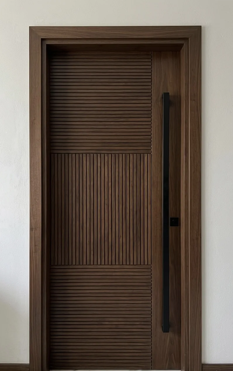 Wood finish detail from Arya Timber