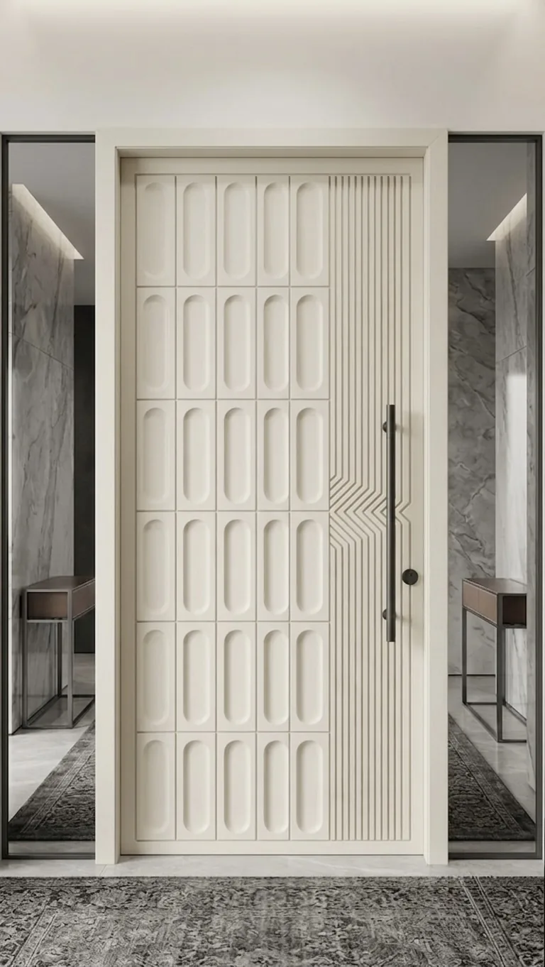 Arya Timber PU painted door design 11